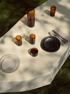 Plato pastel de cerámica Flow