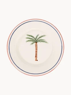 Plato postre artesanal Palm Tree