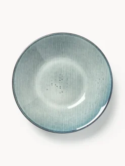 Platos hondos artesanales Nordic Sea, 4 uds.