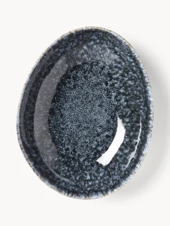 Platos hondos artesanales en forma orgánica Macey, 4 uds.