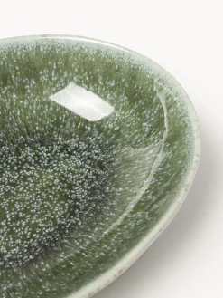 Platos hondos artesanales de forma orgánica Macey, 4 uds.