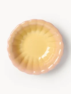 Platos hondos artesanales Marguerite, 4 uds.