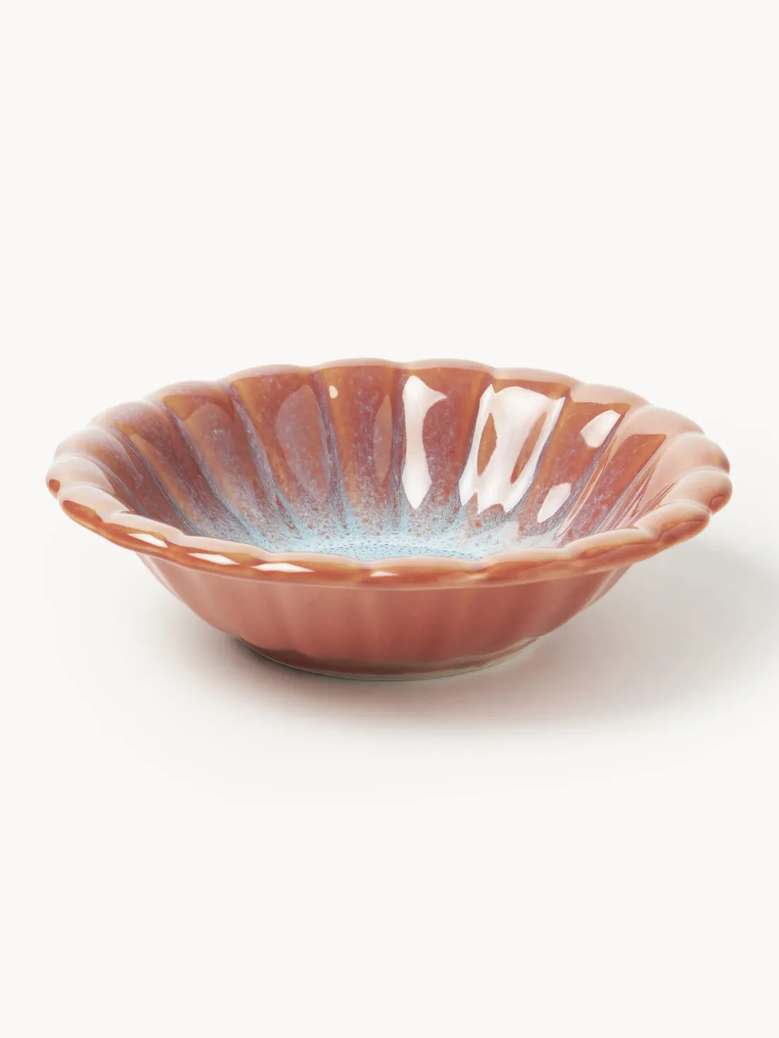 Platos hondos artesanales Marguerite, 4 uds.