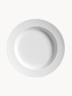 Platos hondos de porcelana artesanales No. 41, 2 uds.