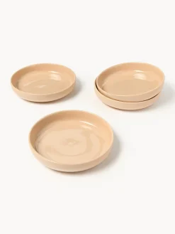 Platos hondos de porcelana Nessa, 4 uds.