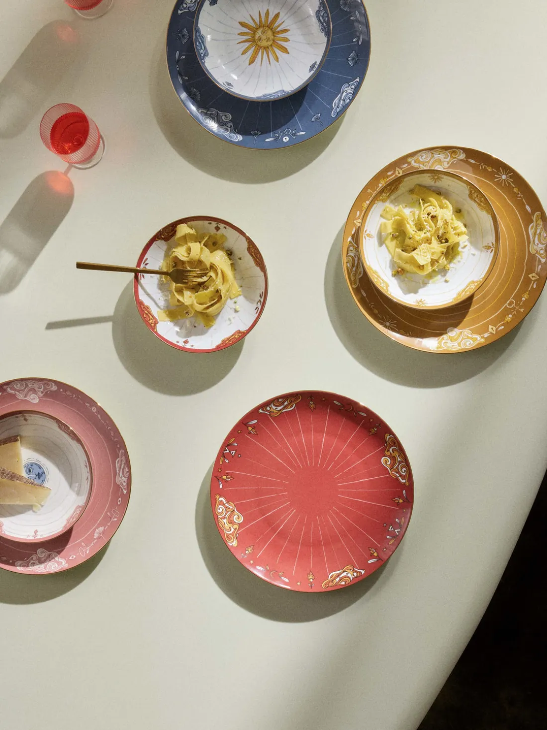 Platos hondos Mystic, 4 uds.