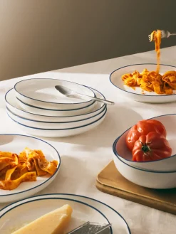 Platos hondos pequeños de porcelana Facile, 2 uds.