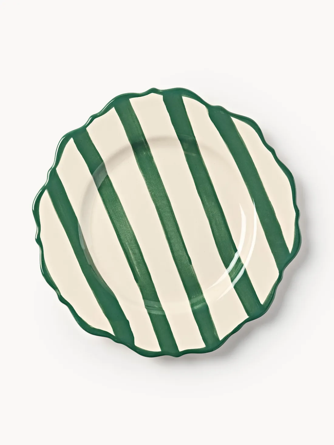 Platos llanos artesanales Donald, 4 uds.