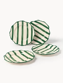 Platos llanos artesanales Donald, 4 uds.