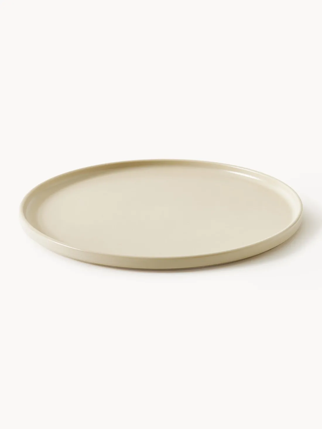 Platos llanos artesanales Lowri, 4 uds.