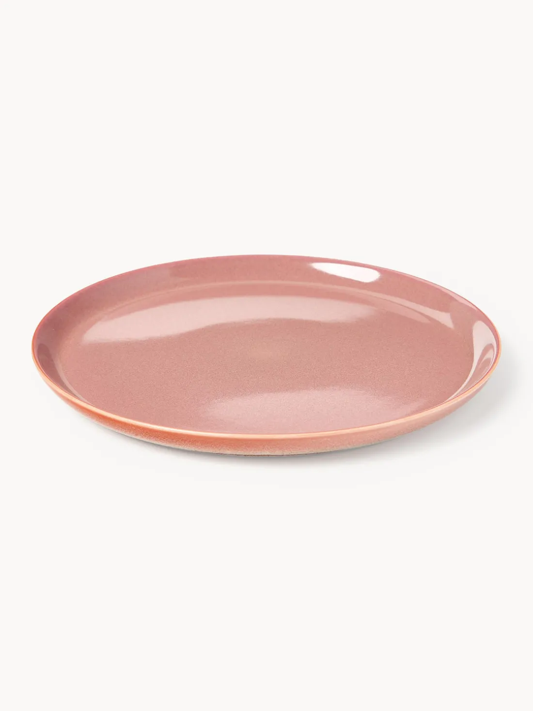 Platos llanos con esmalte reactivo Havana, 4 uds.