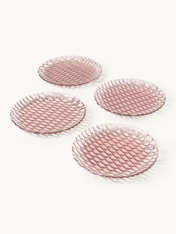 Platos llanos con relieves Jellies, 4 uds.