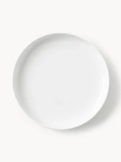 Platos llanos de porcelana Nessa, 4 uds.