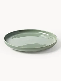 Platos llanos de porcelana Nessa, 4 uds.