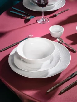 Platos llanos de porcelana artesanales Cosmopolitan, 2 uds.