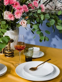 Platos llanos de porcelana artesanales Cosmopolitan, 2 uds.