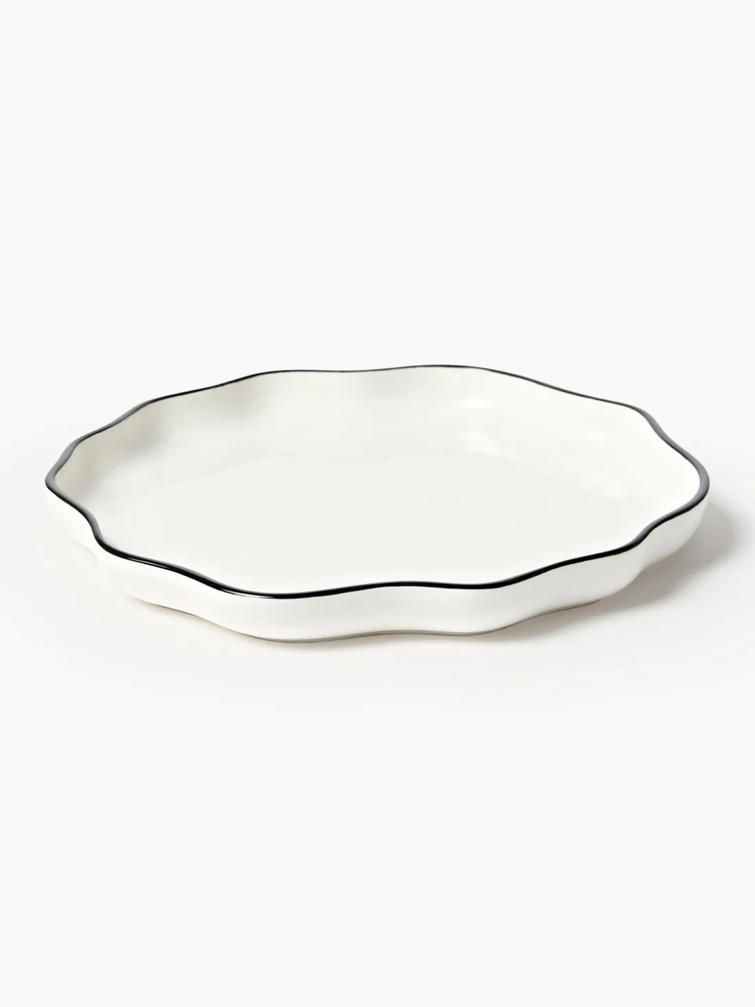 Platos llanos de porcelana Bia, 4 uds.