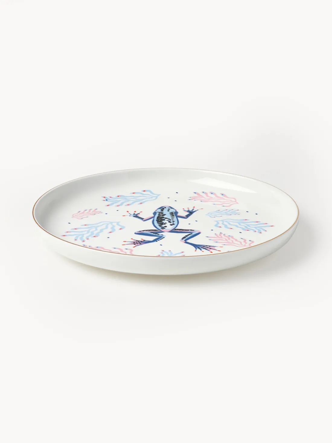 Platos llanos Flamboyant, 4 uds.