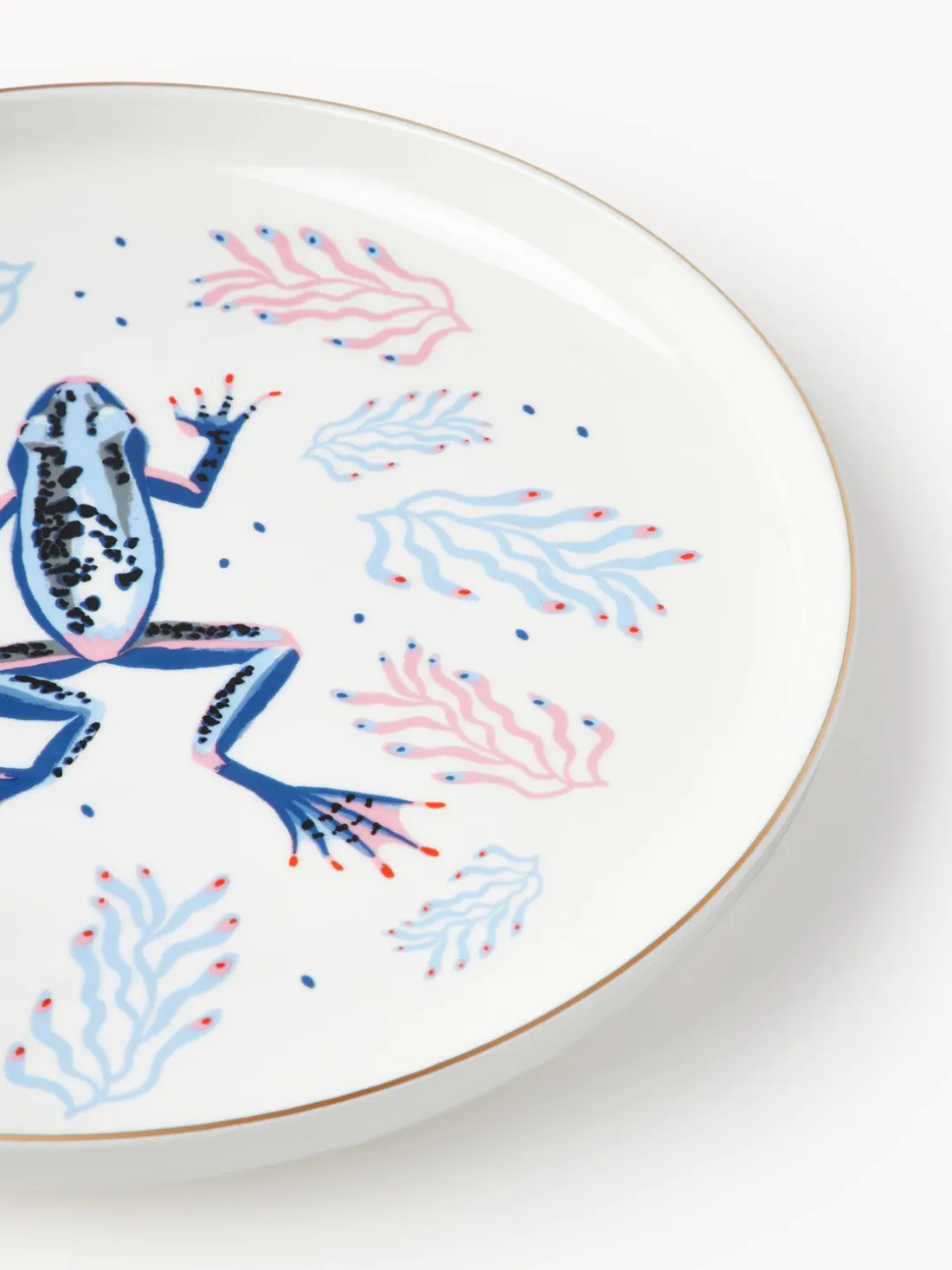 Platos llanos Flamboyant, 4 uds.