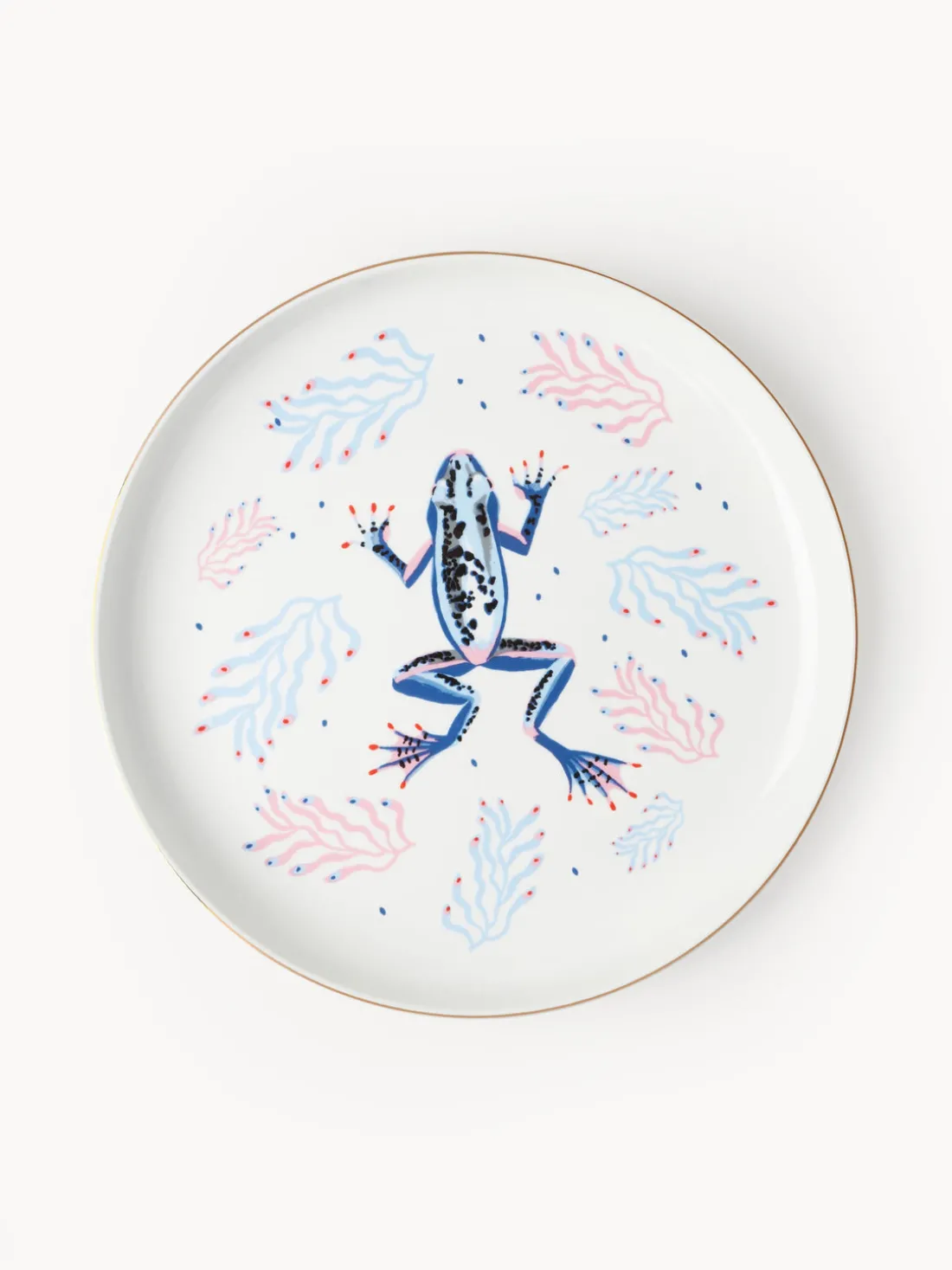 Platos llanos Flamboyant, 4 uds.