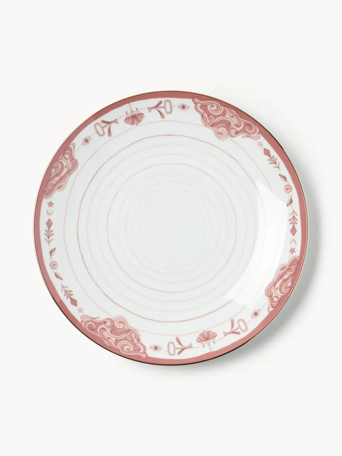 Platos llanos Mystic, 4 uds.