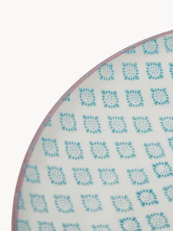 Platos llanos pintados a mano Patrizia, 3 uds.