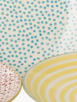 Platos pastel artesanales Holly, 3 uds.