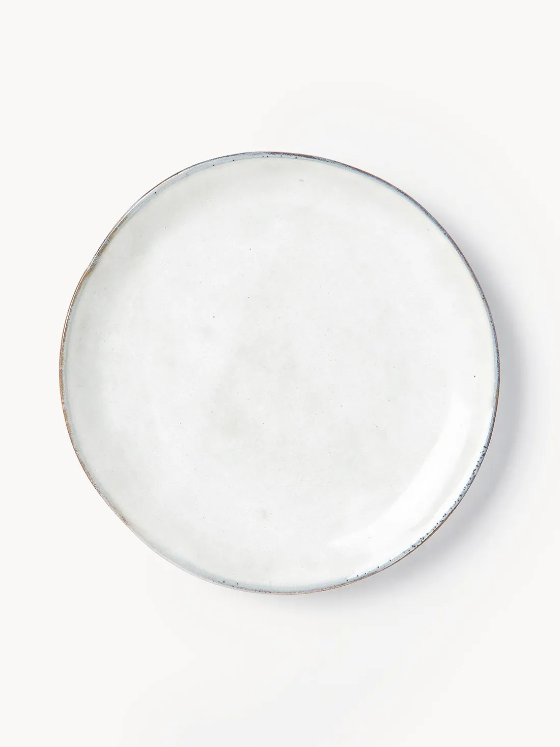 Platos postre artesanales Nordic Sand, 4 uds.