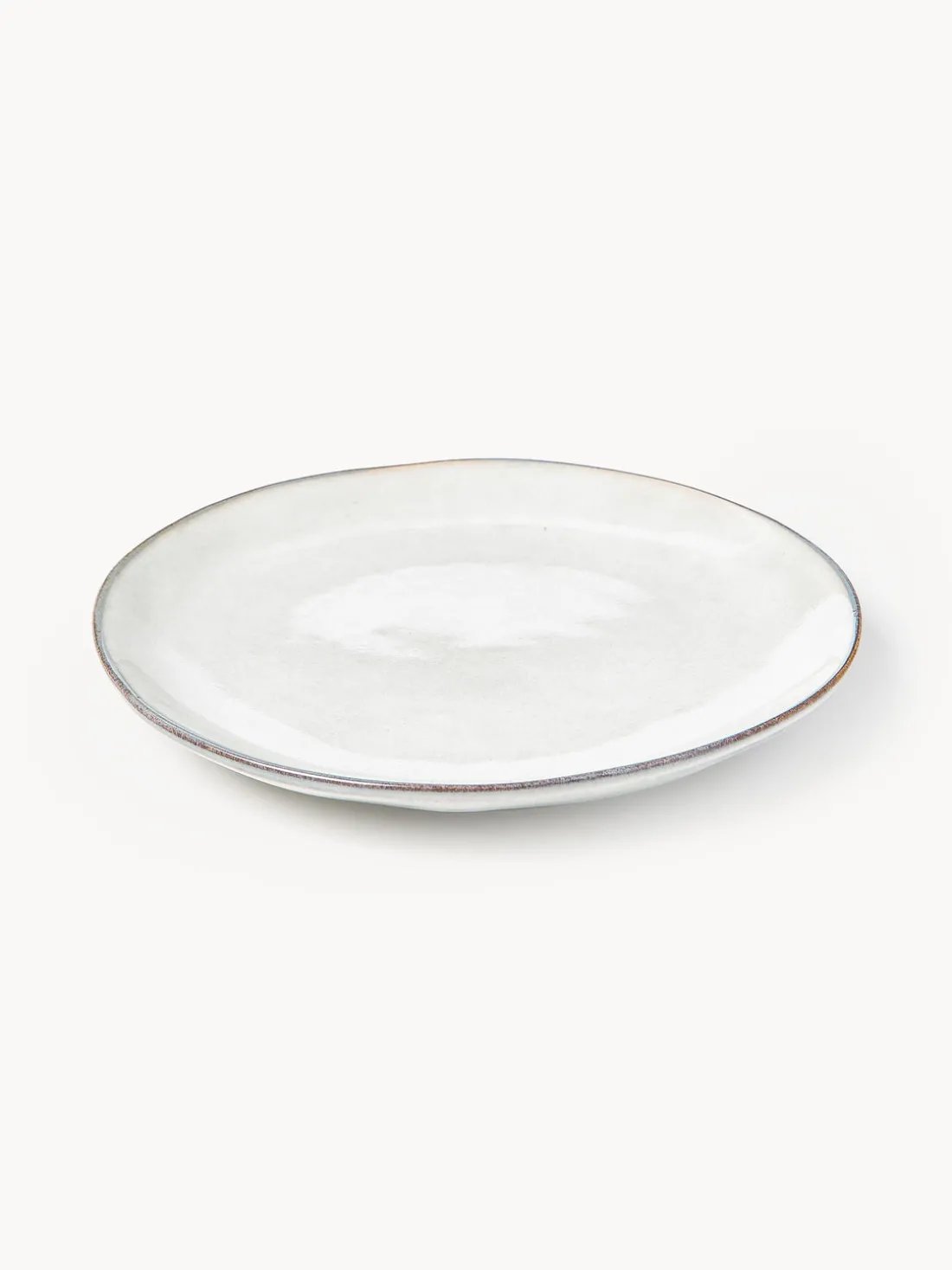 Platos postre artesanales Nordic Sand, 4 uds.