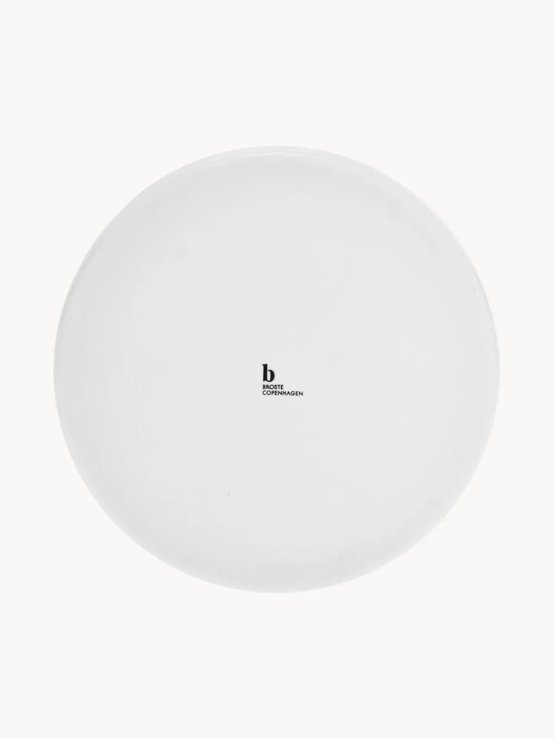 Platos postre artesanales de porcelana Salt, 4 uds.