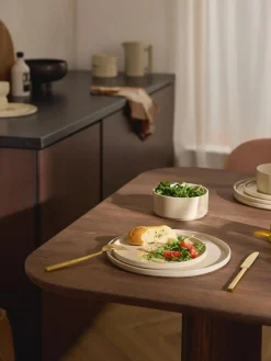 Platos postre artesanales Lowri, 4 uds.