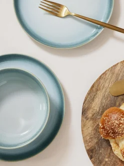 Platos postre con esmalte reactivo Havana, 4 uds.