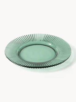 Platos postre con relieves Effie, 4 uds.