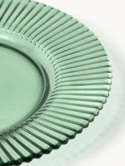 Platos postre con relieves Effie, 4 uds.