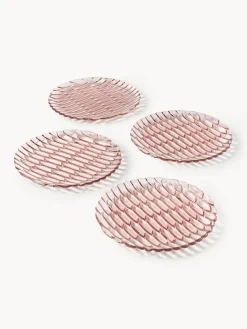 Platos postre con relieve Jellies, 4 uds.
