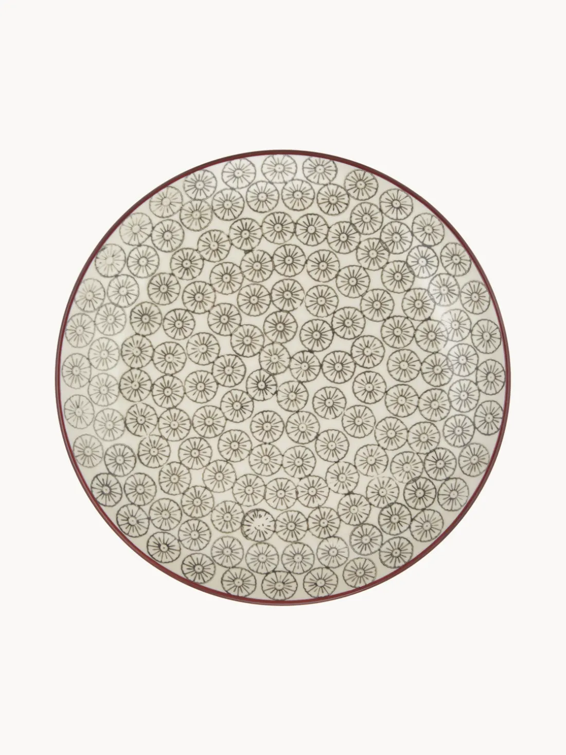 Platos postre de colores Karine, 4 uds.