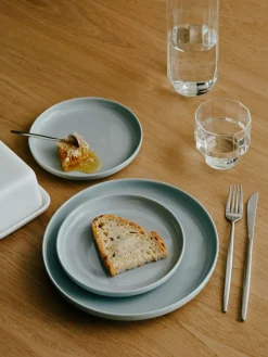 Platos postre de porcelana Nessa, 4 uds.