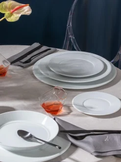 Platos postre de porcelana artesanales Vitruv, 2 uds.