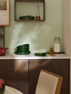 Platos postre de porcelana Nessa, 4 uds.