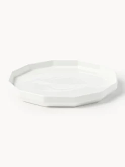 Platos postre de porcelana Angoli, 4 uds.