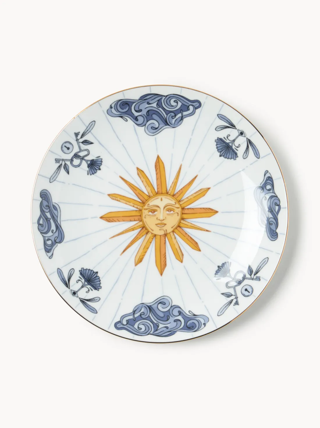 Platos postre Mystic, 4 uds.