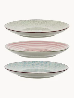 Platos postre pintados a mano Patrizia, 3 uds.