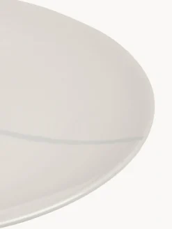 Platos postres de porcelana con esmalte reactivo Zuma, 2 uds.