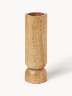 Portavelas de madera de mango Matti, 2 uds.