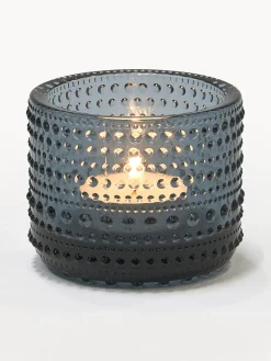 Portavelas de vidrio Kastehelmi