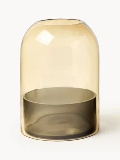 Portavelas de vidrio Tota