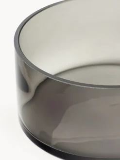 Portavelas de vidrio Tota