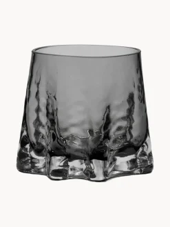 Portavelas soplado artesanalmente Gry