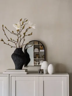 Portavelas soplado artesanalmente Gry