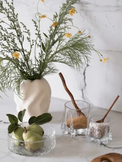 Portavelas soplado artesanalmente Gry